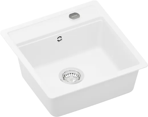 SCHOCK K�chensp�le Mono N-100S Cristadur� Nano-Granitsp�le / Einbausp�le Green Line mit Drehexcenter