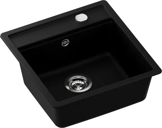 SCHOCK K�chensp�le Mono N-100S Cristadur� Nano-Granitsp�le / Einbausp�le Green Line mit Drehexcenter