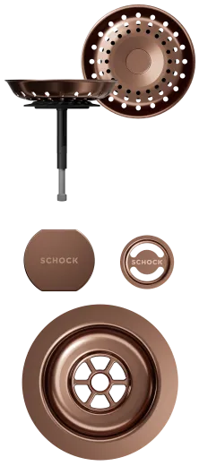 SCHOCK K�chensp�le Mono N-100 Cristadur� Nano-Granitsp�le / Einbausp�le Green Line mit Drehexcenter