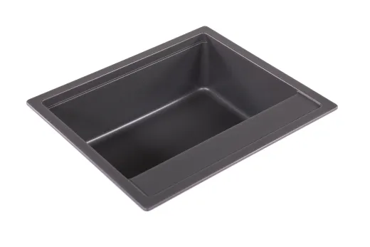 SCHOCK K�chensp�le Mono N-100 Cristadur� Nano-Granitsp�le / Einbausp�le Green Line mit Drehexcenter