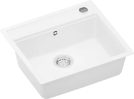 SCHOCK K�chensp�le Mono N-100 Cristadur� Nano-Granitsp�le / Einbausp�le Green Line mit Drehexcenter