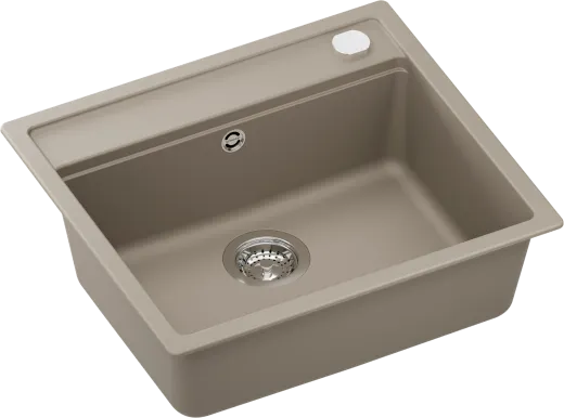 SCHOCK K�chensp�le Mono N-100 Cristadur� Nano-Granitsp�le / Einbausp�le Green Line mit Drehexcenter
