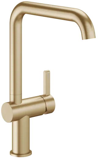 KWC K�chenarmatur Bevo E 10.531.012.778FL Einhebelmischer Brushed Copper PVD mit Festauslauf Griffposition rechts (3600018027)