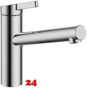 KWC K�chenarmatur FIT ECO 10.541.442.000FL Einhebelmischer Chrom mit Festauslauf (3600013803)