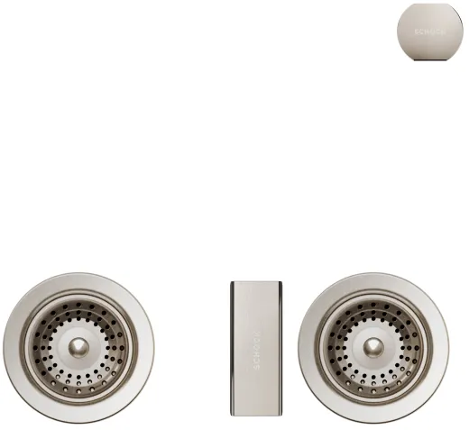 ✅*SCHOCK Kchensple Horizont D 150 Cristadur Nano-Granitsple / Einbausple Farbe Polaris mit Drehexcenter