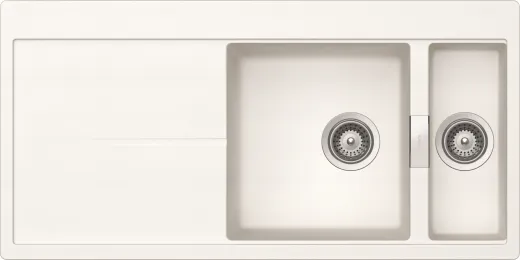 ✅*SCHOCK Kchensple Horizont D 150 Cristadur Nano-Granitsple / Einbausple Farbe Polaris mit Drehexcenter