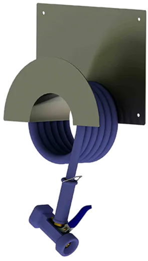 KWC KURI Reinigungsset G 3/4 inkl. Schlauchhalter Edelstahl Molkereidampfschlauch 15 Meter (100.191)