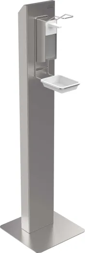 DREILICH Desinfektions�ule Serie: SD - Simple Design Edelstahl freistehend mit Spender 190-205EL 500 ml (3002140044)