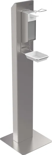 DREILICH Desinfektions�ule Serie: SD - Simple Design Edelstahl freistehend mit Spender 191-210EL 1000 ml (3002140045)