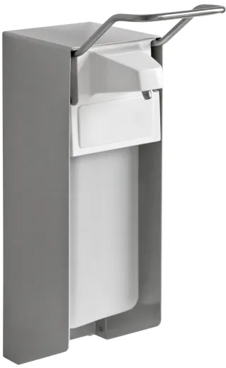DREILICH Armhebel Seifen-/ Desinfektionsmittelspender Serie: SD - Simple Design Aluminium 190-205AK 500 ml Bedienhebel kurz (3002140007)
