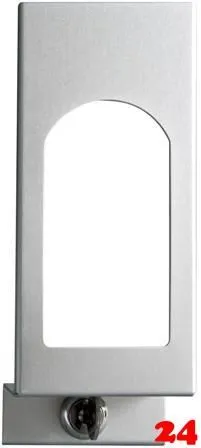 DREILICH Verschlussblende Armhebel Seifen-/ Desinfektionsmittelspender Serie: SD - Simple Design Edelstahl 190-205EV 500 ml (3002140033)