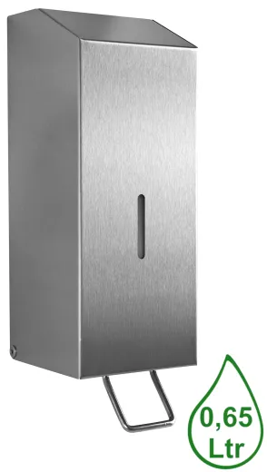 DREILICH Simple Design Wandseifenspender 650ml robuste Ausf�hrung f�r die verdeckte Wandmontage mit b�ndigem Zylinderschloss (3002140042)