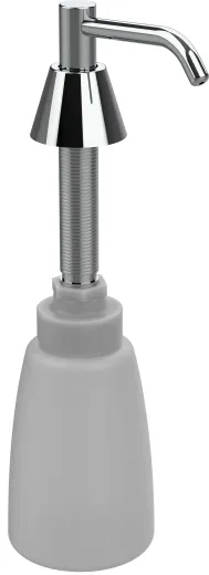 DREILICH Simple Design Tischseifenspender SD 2300-5MV 500ml Chrom schwere Ausf�hrung gesichtert von oben mit Spezialschl�ssel (3002140001)