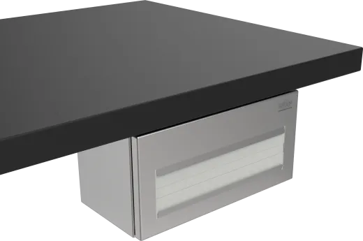 DREILICH Sirius II Papierhandtuchspender 9120105F f�r die verdeckte Untertischmontage mit Federschn�pper (2002040079)