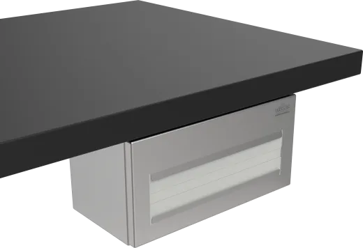 DREILICH Sirius II Papierhandtuchspender 9120105M f�r die verdeckte Untertischmontage mit verdecktem Magnetschloss (2002040015)