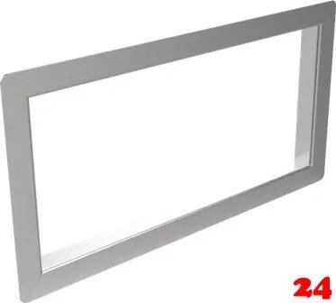 DREILICH Sirius II Abwurfrahmen 9100303 zum Einbau in Waschtischsch�rzen oder Tischplatten (2002080035)