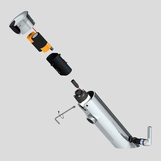 DELABIE Aquarotter TEMPOMATIC MIX 4 Elektronik-Standbatterie f�r Waschanlagen, opto-elektronisch gesteuert mit Batteriebetrieb (490106)