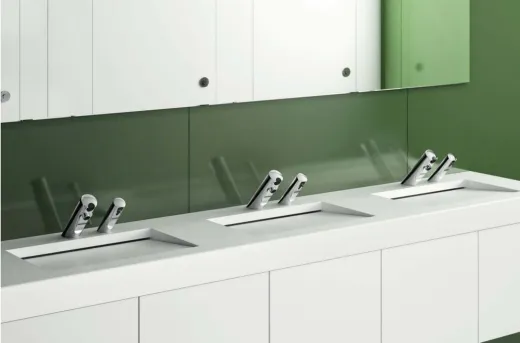 DELABIE Aquarotter TEMPOMATIC MIX 4 Elektronik-Standbatterie f�r Waschanlagen, opto-elektronisch gesteuert mit Batteriebetrieb (490106)