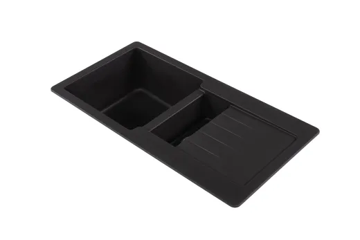 ❎ SCHOCK Kchensple TYPOS D-150S Cristalite Granitsple / Einbausple Basic Line mit Drehexcenter