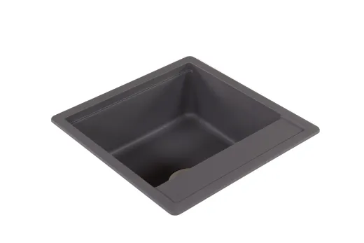 SCHOCK Kchensple Nemo N-100S Cristalite Granitsple / Einbausple Basic Line mit Drehexcenter