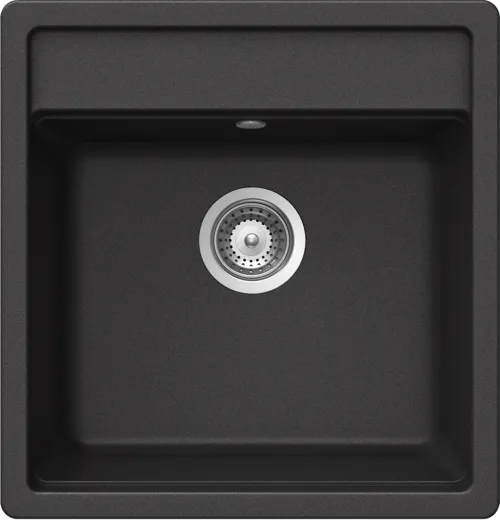 SCHOCK Kchensple Nemo N-100S Cristalite Granitsple / Einbausple Basic Line mit Drehexcenter