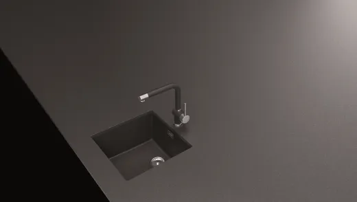 SCHOCK Kchenarmatur Piega Cristadur Einhebelmischer Festauslauf 360 schwenkbarer Auslauf