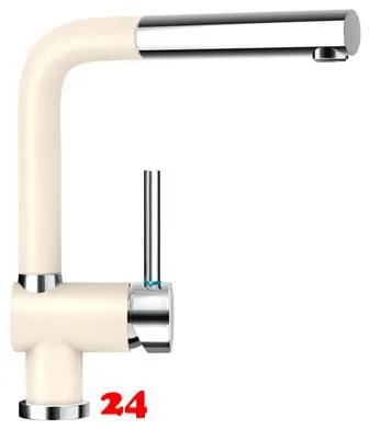 SCHOCK Kchenarmatur Piega Cristadur Einhebelmischer Zugauslauf 360 schwenkbarer Auslauf mit Schlauchbrause