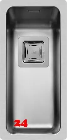 Pyramis Küchenspüle Lume (17x40) 1B Einbauspüle Flachrand / Flächenbündig Siebkorb als Stopfen- oder Drehknopfventil Pyramis Küchenspüle Lume (17x40) 1B Einbauspüle Flachrand / Flächenbündig Siebkorb als Stopfen- oder Drehknopfventil