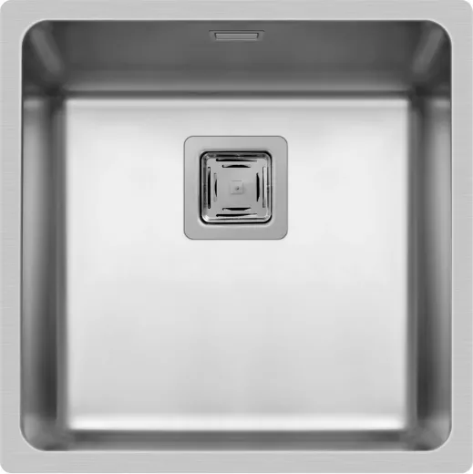 Pyramis Kchensple Lume (40x40) 1B Unterbausple mit Siebkorb als Stopfen- oder Drehknopfventil