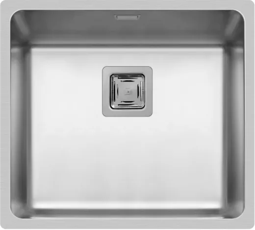 Pyramis Kchensple Lume (45x40) 1B Unterbausple mit Siebkorb als Stopfen- oder Drehknopfventil