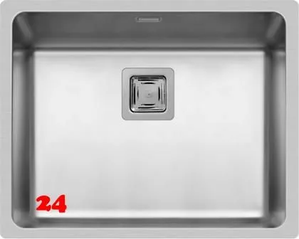 Pyramis Kchensple Lume (50x40) 1B Unterbausple mit Siebkorb als Stopfen- oder Drehknopfventil