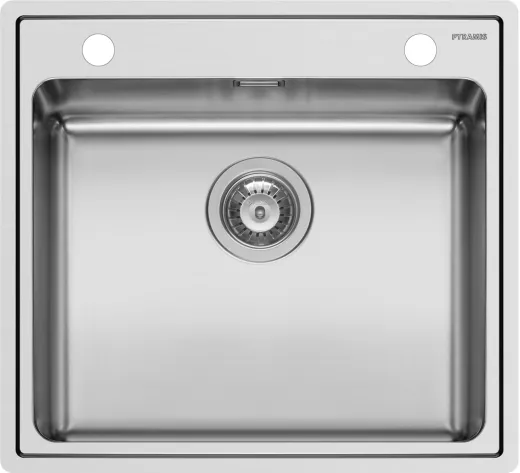 Pyramis Kchensple Pella (57x52) 1B HLB Einbausple Flachrand / Flchenbndig mit Drehknopfventil