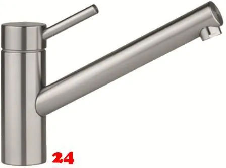 KWC Kchenarmatur Inox 10.271.023.700FL Einhebelmischer Edelstahl massiv mit Festauslauf (121501)