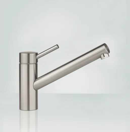 KWC Kchenarmatur Inox 10.271.023.700FL Einhebelmischer Edelstahl massiv mit Festauslauf (121501)