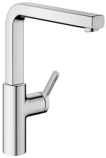 KWC Kchenarmatur Ava 2.0 10.461.012.000FL Einhebelmischer Chrom mit Festauslauf Griffposition rechts (125370)