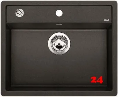BLANCO Kchensple Dalago 6 Silgranit PuraDurII Granitsple / Einbausple mit Drehknopfventil