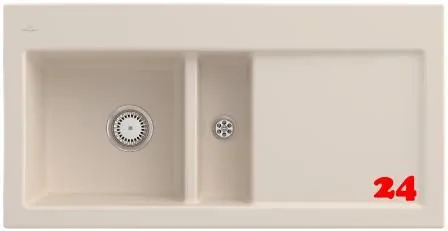 Villeroy & Boch SUBWAY60-BL-Classicline Einbausple / Keramiksple in Standard Farben