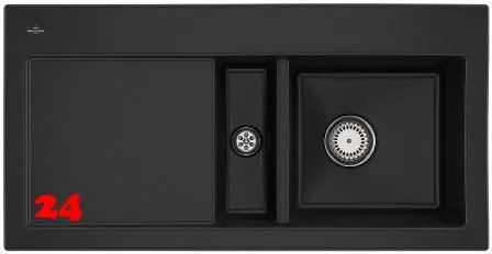 Villeroy & Boch SUBWAY 60-BR-Premiumline Einbausple / Keramiksple in Sonder Farben