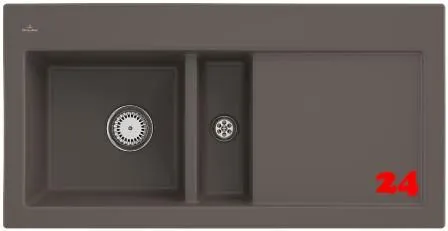 Villeroy & Boch SUBWAY 60-BL-Premiumline Einbausple / Keramiksple in Sonder Farben