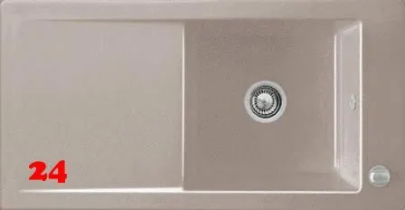 Villeroy & Boch TIMELINE 60-Premiumline Einbausple / Keramiksple in Sonder Farben