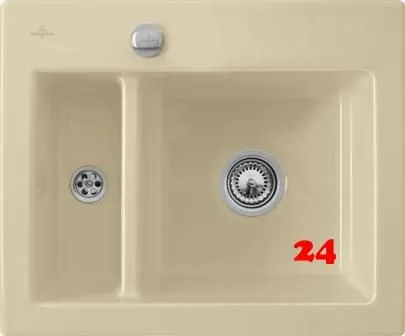 Villeroy & Boch SUBWAY 60 XM-Classicline Einbausple / Keramiksple in Standard Farben