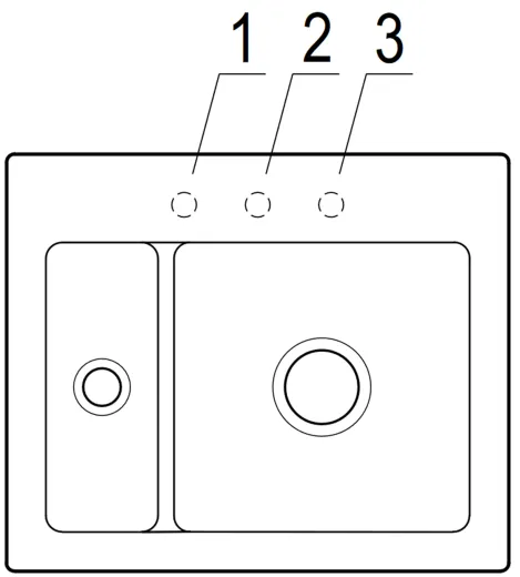 Villeroy & Boch SUBWAY 60 XM-Classicline Einbausple / Keramiksple in Standard Farben