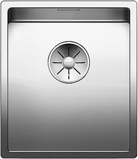 BLANCO Kchensple Claron 340-IF Edelstahlsple / Einbausple Flachrand mit Ablaufsystem InFino und Handbettigung