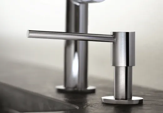 BLANCO Seifenspender Piona Chrom Splmittelspender / Dispenser bequeme Druckbettigung von oben