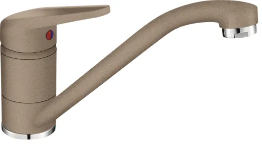 FRANKE Kchenarmatur Novara Plus Fragranit+ Einhebelmischer mit Festauslauf in 4 Farbtnen 360 schwenkbar