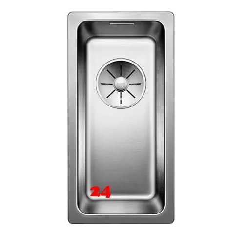 BLANCO Kchensple Andano 180-U Edelstahlsple / Unterbaubecken mit Ablaufsystem InFino und Handbettigung
