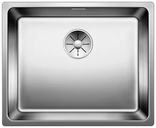 BLANCO Kchensple Andano 500-U Edelstahlsple / Unterbaubecken mit Ablaufsystem InFino und Handbettigung