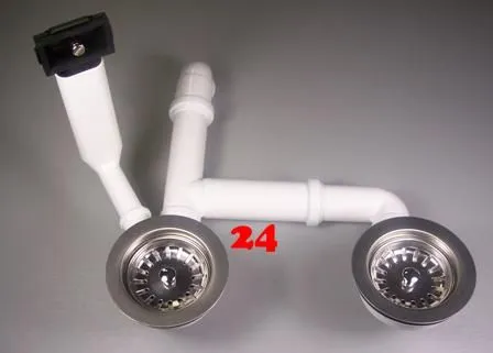 BERNUS AG 2x 3 1/2" 2B berlauf eckig Siebkorb als Stopfenventil