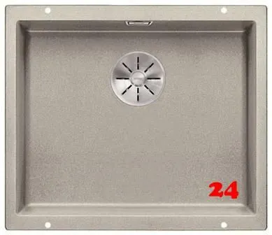 ❎ BLANCO Subline 500-U Silgranit PuraDurII Granitsple / Unterbaubecken Ablaufsystem InFino mit Handbettigung