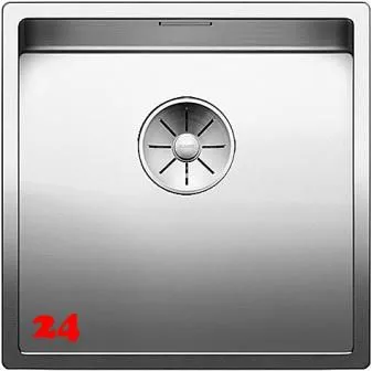 BLANCO Kchensple Claron 400-U Edelstahlsple / Unterbausple mit Ablaufsystem InFino und Handbettigung